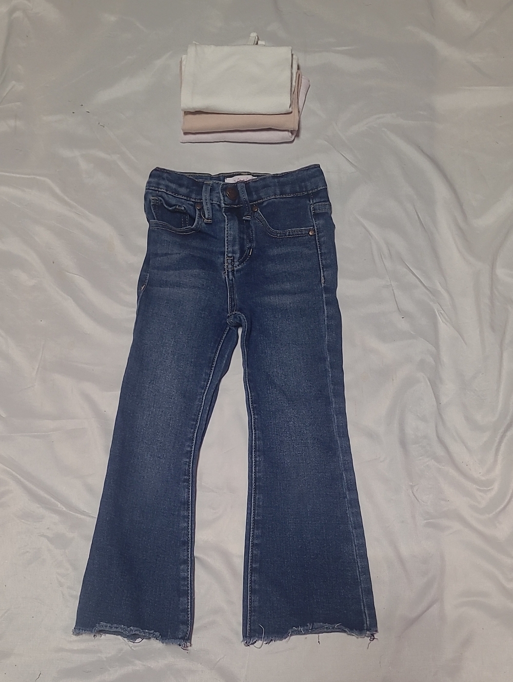 Girl's YMI jeans + 3 Cami Tops, Size 4